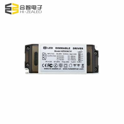 China High Quality Dimming Dimming Led Driver Power Supply 24W 25W 30W 36W PWM 0-10V Isolation Dimmable Driver For Panel Light for sale