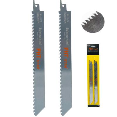 China 2Pcs/Set Stainless Steel Saw Blade Wood Swapping Wood, Bamboo, PVC Jagged Blades SS111DF/8PTI for sale