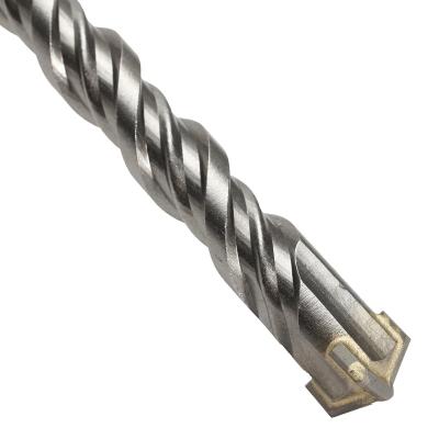 China Double Concrete Drill Bit Cross Tip 360mm Length 5-28mm SDS Plus Slot Masonry Hammer Drill Bit for sale