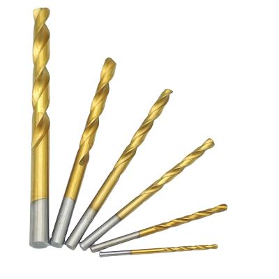 China Straight Drill Pipe 5PC Hss Shank Drill Bit Set For Metal Stainless Steel Iron for sale