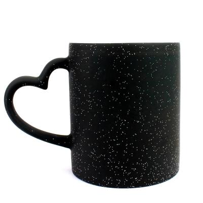 China Viable high quality goods mug sublimation blanks wholesale 11oz sublimation magic glitter mug for sale