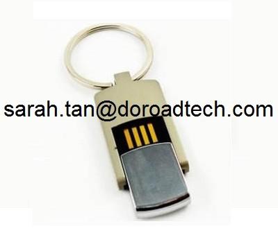 China Real Capacity Metal Rotator USB Flash Memory Drive Free LOGO Printing for sale