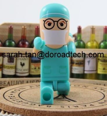 China All Kinds of Plastic Robot Design USB Flash Drives for sale