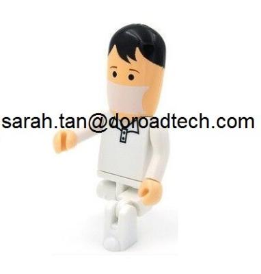 China Wholesale All Kinds of Plastic Robot USB Flash Drive, Customized Figures Available for sale