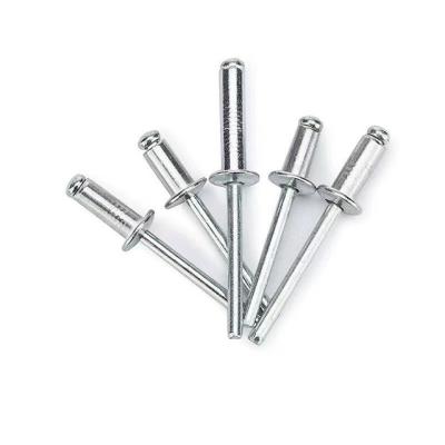 China Stainless Steel Aluminum Steel Blind Rivet Factory Round Head Open End Standard Aluminum Blind Rivets for sale