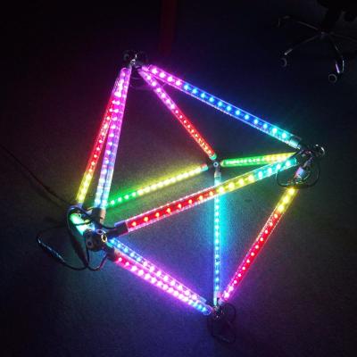 China Stage/DJ/Bar DJ Stage Lights Led RGB Controllable Tube DMX Meteor 3D Tubes for sale