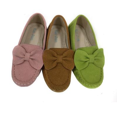 China Genuine Leather Loafers Flats Customized Casual Moccasin Women Outdoor Seam Shoes for sale