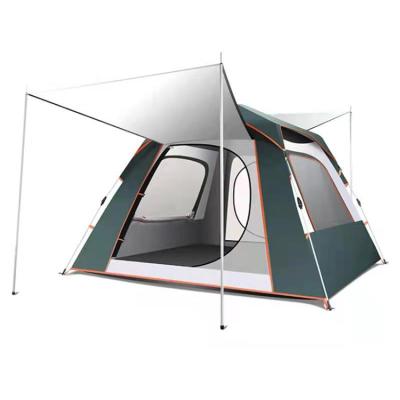 China Ventilation Outdoor Camping Tent Thickened Rainproof 4 Season Wind Snow Field 2 Person Raising Shelter for sale