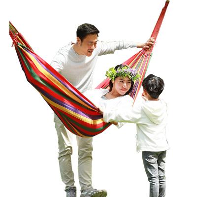 China 2022 New Arrive Adults Portable Folding Outdoor Canvas Camping Hammock Swing Chair for sale