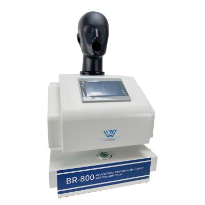 China Mask Difference Tester / Mask Pressure / Mask Testing Equipment Breath Resistance and Pressure Tester BR-800 for sale