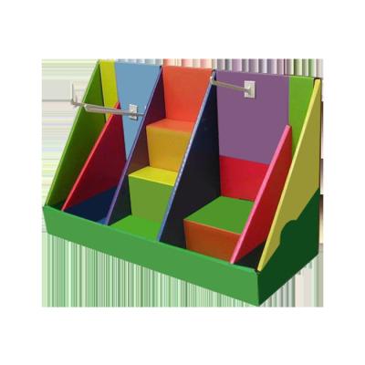 China Single Sided Gift Cards Counters Display Cardboard Display Stands For Greeting Cards for sale