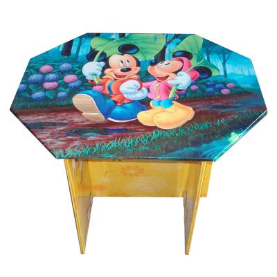 China Materials Kids Furniture Chair And Recycled Paper Children's Desk Furniture for sale