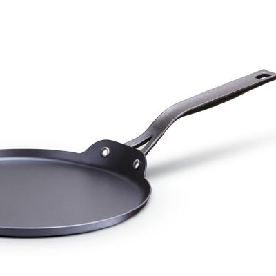 China Best Sustainable Price Cookware Carbon Steel Pancake Dish Non-Stick Pancake Pan for sale