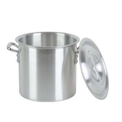 China Viable in high sale super large aluminum stock pot heavy commercial stock pot for sale