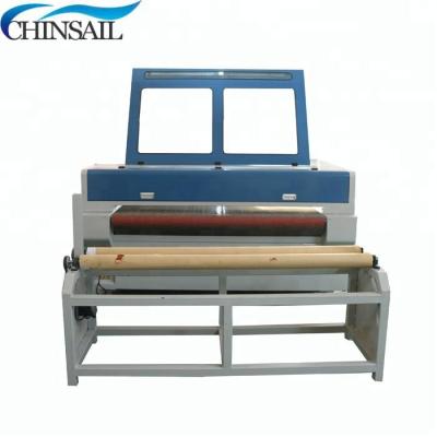 China Automatic Laser Cutting Low Price Laser Feeding Machine 1610 For Fabric Leather Garments for sale