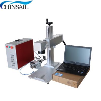 China Laser locators required portable laser marker 10W 20W 30W 50W mini cnc yag 3d color fiber laser marking for sale