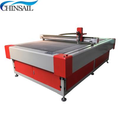 China Intelligent And Strong Automatic Oscillating Knife Cutting Textile Carpet Leather Cutting Machine for sale