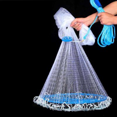 China Monofilament Factory Price Aluminum Landing Telescopic Fishing Net Nylon Multifilament Fishing Net for sale