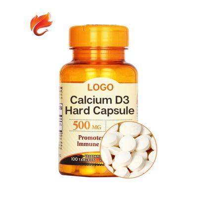 China Take 2 Capsules Once Daily Take 2 Capsules OEM Bone Health 500mg Once Daily Oral Bulk Liquid Vitamin D Calcium Magnesium Hard Capsule for sale