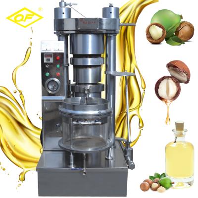 China Hotels Frying Oil Processing Equipment Hydraulic Sesame Cold And Hot Oil Press Machine for sale