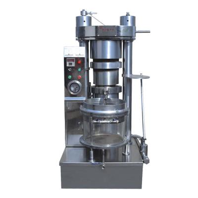 China Hotels Qifeng YZYJ-285 15KG squeezing press expeller automatic hydraulic oil press machine for sesame nut for sale