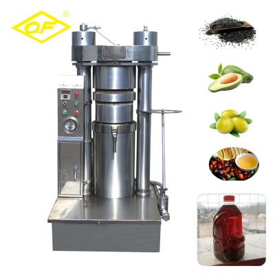 China qifeng hydraulic cold press palm oil pressers sesame oil extraction machine new eco-friendly china condition for sale