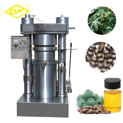 China Hydraulic Mini Screw Oil Expeller 100kg/h Coconut Oil Press Machine For Sesame Coconut Cacao Vegetable Olive Liquor YZYJ-25KG for sale