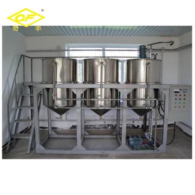 China Eco-friendly multifunctional crude palm oil refining machine/peanut oil making machine/vegetable oil refining equipment for peanut for sale