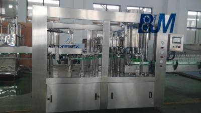 China 30 - 50 BPM Stainless Steel Soft Drink Filling Machine for Carbonated Beverage for sale