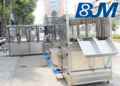 China Automatic 3 Gallon / 5 Gallon Rinsing Filling Capping Machine 200-280 BPH for sale