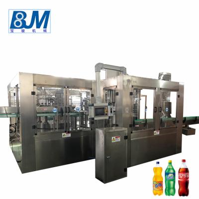 China Automatic Cold Drink Bottle Filling Machine / Carbonated Water Filling Machine for sale