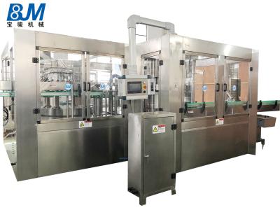 China PET Bottle Soda Filling Machine / Filling And Packing Machine For Carbonated Drink for sale