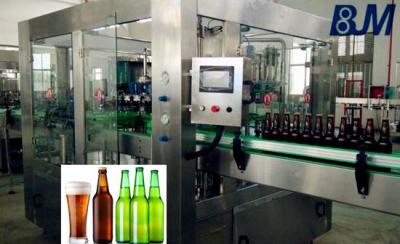 China Máquina de embotellado carbónica completamente automática de la bebida/de la cerveza para el ANIMAL DOMÉSTICO/las botellas de cristal en venta