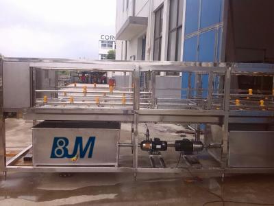 China Professional Custom Stainless Steel Loop / Crate Washer Machine For Chicken for sale