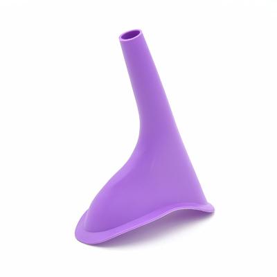 China New Design Women Urinal Travel Modern Outdoor Portable Female Urinal Silicone Soft Silicone Urination Device Stand Up And Pee for sale