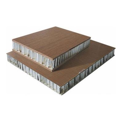 China Modern Wood Texture Aluminum Honeycomb Sandwich Panel Honeycomb Core Sandwich Panel Wood Mold Proof Panel For Indoor for sale