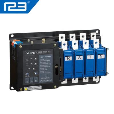 China Low Volatge YUYE PC Class YES1-63NA/4P Three Sets Socomec Automatic Transfer Power Inverter for sale