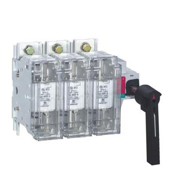 China With Fuse Or Without Insulation Switch/AC Change Transfer Fuse YUYE 400A Manual Fuse Type Three Phase Switch for sale