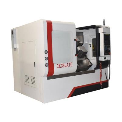 China 2022 New Products Hot Sale Slant Bed CNC Lathe Machine CK35LATC 230V CNC Turning And Milling Machine From China for sale