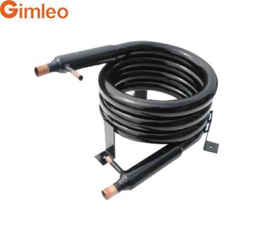 China 1 M3/H Tubo de cobre Miniwatt Trocador de calor de bobina coaxial para bomba de refrigeração GY-0060C à venda