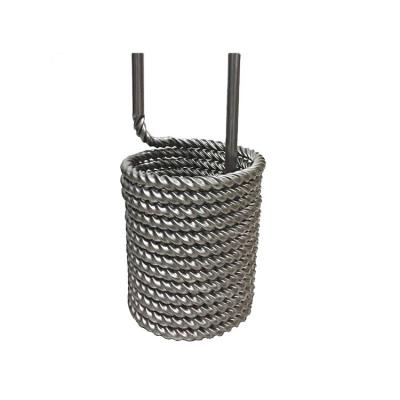 China Lightweight Twisted Titanium Tube Coil , Durable Titanium Heat Exchanger Coil for sale