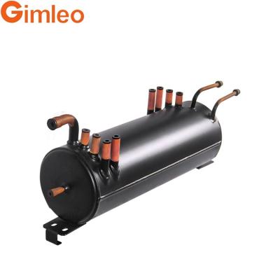 China 16 mm enkelkoperslangwarmtewisselaar R290 warmtepomp entalpiewarmtewisselaar GAD10-CMF-4-Z Te koop