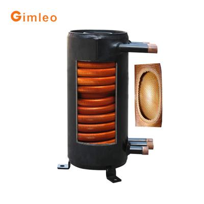 Cina 13KW Single Tube Shell Heat Exchanger GBH05-CMF per pompa di calore per acqua in vendita