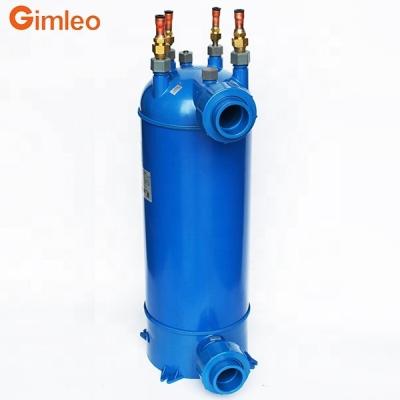 China 17KG Titanium PVC Heat Exchanger Condenser For Inverter Swimming Pool Heater Heat Pump MHTA-15 for sale