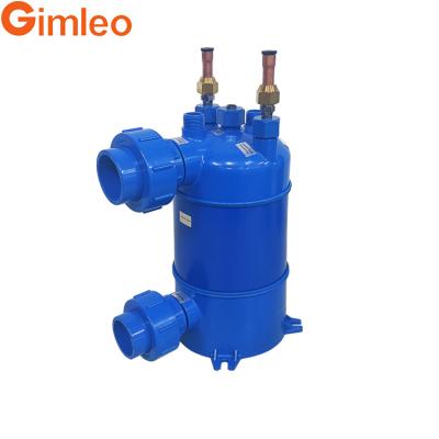 Chine MHTA1.5 échangeur de chaleur de piscine 5KW 17000BTU échangeur de chaleur en tubes à bobine de titane à fil de tube utilisé dans la machine à fruits de mer à vendre