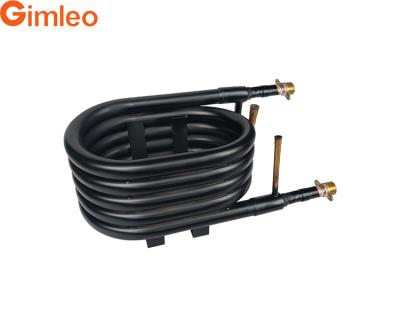 China Energy-Saving And Durable Gimleo Air Source Heat Exchanger For Water Heater GY-0154C 15 KG With 1 Inch Water Connection à venda