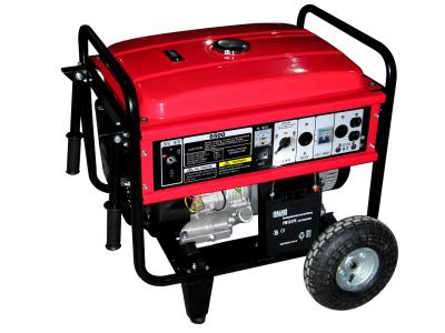 China 6kw - 8.5kw 220V Portable Gasoline Generator , mini small petrol generator set for sale