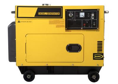 China De stille Kleine Draagbare Diesel Generator met 4 strijkt, luchtgekoeld, enig-cilindermotor Te koop