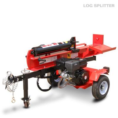 China Vertical / Horizontal 50T Fluid Pressure Firewood Log Splitter Gasoline Engine for sale