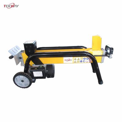 China Electric Processor Log Wood Splitter Hydraulic Firewood Splitter Machine 1500W 52cm for sale